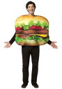 コスプレ ハロウィン CHEESEBURGER 大人用 メンズ 男性用 衣装 衣装 学園祭 文化祭 コスチューム 仮装 変装