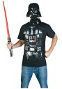 コスプレ ハロウィン DARTH VADERTシャツ 大人用 メンズ 男性用 衣装 衣装 学園祭 文化祭 コスチューム 仮装 変装