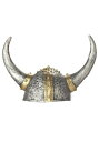 Silver and Gold Coloレッド Viking Helmet | コスプレ 衣装 仮装 小道具 おもしろい イベント パーティ 発表会 デコレーシ...