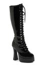 ブラック Lace Knee High ブーツ for Women | コスプレ 衣装 仮装 小道具 おもしろい イベント パーティ 発表会 デコレーション リボン アクセサリー メンズ レディース 子供 おしゃれ かわいい ギフト プレゼント