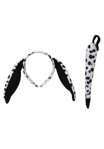 Dalmatian Ears & Tail Set | コスプレ 衣装 仮装 小道具 おもしろい イベント パーティ 発表会 デコレーション リボン アクセサリ...