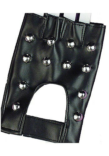 Studded Biker グローブs | コスプレ 衣装 仮装 小道具 おもしろい イベント パーティ 発表会 デコレーション リボン アクセサリー メンズ レディース 子供 おしゃれ かわいい ギフト プレゼント