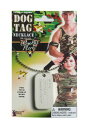 Combat Hero Dog Tags | コスプレ 衣装 仮装 小道具 おもしろい イベント パーティ 発表会 デコレーション リボン アクセサリー メンズ...