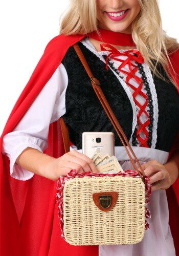 Gingham Basket Purse | コスプレ 衣装 仮装 小道具 おもしろい イベント パーティ 発表会 デコレーション リボン アクセサリー メンズ...