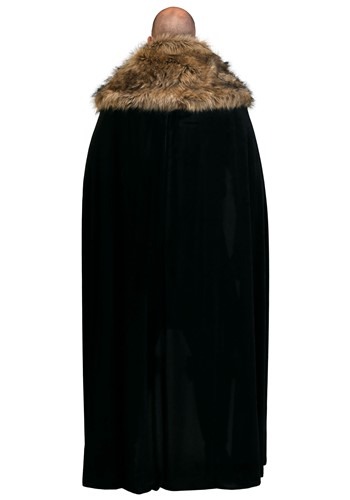 Mens ブラック Faux Fur Coll...の紹介画像3