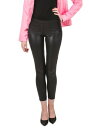 ブラック Shiny Leggings w/ Faux Front Fly | コスプレ 衣装 仮装 小道具 おもしろい イベント パーティ 発表会 デコレーシ...