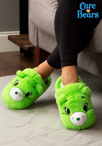 Good Luck くま ベアー Care くま ベアー Slippers for 大人用s | コスプレ 衣装 仮装 小道具 おもしろい イベント パーティ ...