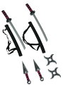 ガールズ 忍者 Weapon アクセサリー Kit | コスプレ 衣装 仮装 小道具 おもしろい イベント パーティ 発表会 デコレーション リボン アクセサリー メンズ レディース 子供 おしゃれ かわいい ギフト プレゼント