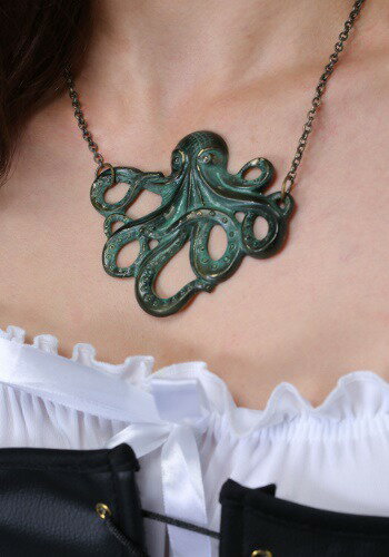 ± ѥ졼 Kraken Emblem Necklace | ץ   ƻ ⤷ ٥ ѡƥ ȯɽ ǥ졼 ܥ...