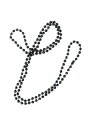 ブラック フラッパー Beads | コスプレ 衣装 仮装 小道具 おもしろい イベント パーティ 発表会 デコレーション リボン アクセサリー メンズ レディ...