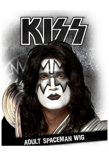 KISS Spaceman ウィッグ | コスプレ 衣装 仮装 小道具 おもしろい イベント パーティ 発表会 デコレーション リボン アクセサリー メンズ レ...