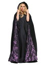 デラックス Velvet マント ケープ w/Purple Satin Lining | コスプレ 衣装 仮装 小道具 おもしろい イベント パーティ 発表会 ...
