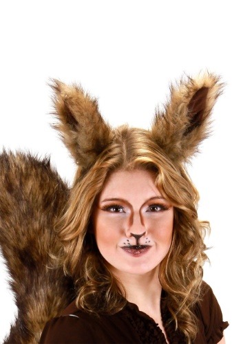 デラックス Squirrel Ears ヘッドバンド | コスプレ 衣装 仮装 小道具 おもしろい イベント パーティ 発表会 デコレーション リボン アクセサ...