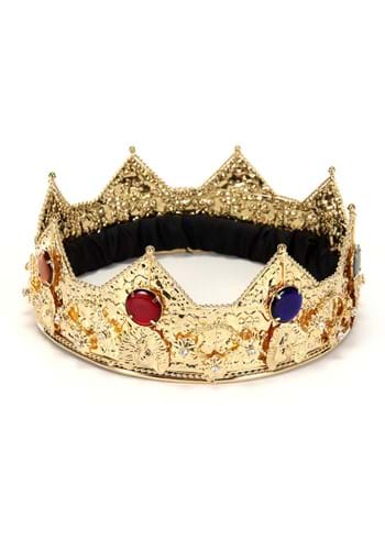 Gold King Crown | コスプレ 衣装 仮装 小道具 おもしろい イベント パーティ 発表会 デコレーション リボン アクセサリー メンズ レディー...