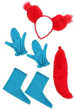 Dr. Seuss Fox in Socks コスチューム Kit | コスプレ 衣装 仮装 小道具 おもしろい イベント パーティ 発表会 デコレーション リボン アクセサリー メンズ レディース 子供 おしゃれ かわいい ギフト プレゼント