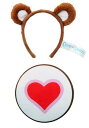 Tenderheart ケアベア Ears & Patch Kit | コスプレ 衣装 仮装 小道具 おもしろい イベント パーティ 発表会 デコレーション リ...