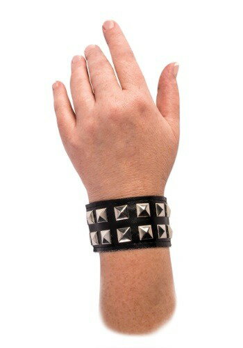 Studded Wristband | コスプレ 衣装 仮装 小道具 おもしろい イベント パーティ 発表会 デコレーション リボン アクセサリー メンズ レデ...