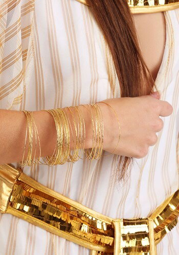 Gold Bangles | コスプレ 衣装 仮装 小道具 おもしろい イベント パーティ 発表会 デコレーション リボン アクセサリー メンズ レディース 子...
