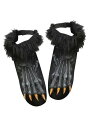 ブラック 狼男 狼人間 Shoe Covers | コスプレ 衣装 仮装 小道具 おもしろい イベント パーティ 発表会 デコレーション リボン アクセサリー メンズ レディース 子供 おしゃれ かわいい ギフト プレゼント