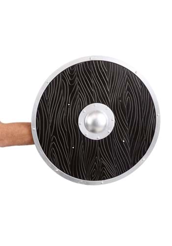 ブラック Wood-Look Viking Shield | コスプレ 衣装 仮装 小道具 おもしろい イベント パーティ 発表会 デコレーション リボン アク...