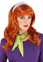 Scooby Doo Daphne ウィッグ for Women | コスプレ 衣装 仮装 小道具 おもしろい イベント パーティ 発表会 デコレーション リボ...
