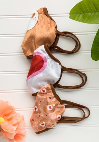 ケアベア | Tenderheart くま ベアー Face マスク Pack | コスプレ 衣装 仮装 小道具 おもしろい イベント パーティ 発表会 デコレ...