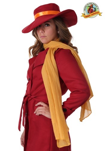 Carmen Sandiego Scarf アクセサリー for Women | コスプレ 衣装 仮装 小道具 おもしろい イベント パーティ 発表会 デコレー...