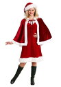Mrs. Claus Cloak | コスプレ 衣装 仮装 小道具 おもしろい イベント パーティ 発表会 デコレーション リボン アクセサリー メンズ レディ...