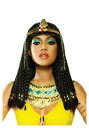 Queen Cleopatra ウィッグ | コスプレ 衣装 仮装 小道具 おもしろい イベント パーティ 発表会 デコレーション リボン アクセサリー メンズ...