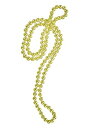 Beaded Gold Necklace | コスプレ 衣装 仮装 小道具 おもしろい イベント パーティ 発表会 デコレーション リボン アクセサリー メンズ...