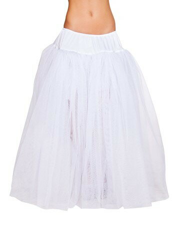 ホワイト Long Petticoat アクセサリー | コスプレ 衣装 仮装 小道具 おもしろい イベント パーティ 発表会 デコレーション リボン アクセサ...