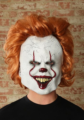 IT Movie Pennywise デラックス 大人用 マスク | コスプレ 衣装 仮装 小道具 おもしろい イベント パーティ 発表会 デコレーション リボ...