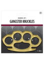 Imitation Gangster Knuckles アクセサリー | コスプレ 衣装 仮装 小道具 おもしろい イベント パーティ 発表会 デコレーション リボン アクセサリー メンズ レディース 子供 おしゃれ かわいい ギフト プレゼント
