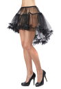 Womens ブラック High Low Petticoat | コスプレ 衣装 仮装 小道具 おもしろい イベント パーティ 発表会 デコレーション リボン ...