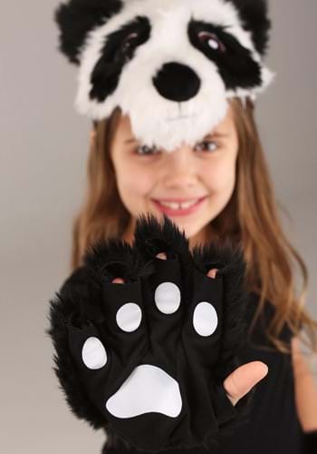 パンダ 動物 Plush Kit with ヘッドバンド and Paws | コスプレ 衣装 仮装 小道具 おもしろい イベント パーティ 発表会 デコレーション リボン アクセサリー メンズ レディース 子供 おしゃれ かわいい ギフト プレゼント — vista 3