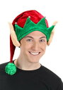 Soft Elf 帽子 ハット with Ears for 大人用s | コスプレ 衣装 仮装 小道具 おもしろい イベント パーティ 発表会 デコレーション ...