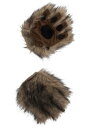 ブラウン 茶 茶色 Fingerless Paws for 大人用s | コスプレ 衣装 仮装 小道具 おもしろい イベント パーティ 発表会 デコレーション リボン アクセサリー メンズ レディース 子供 おしゃれ かわいい ギフト プレゼント