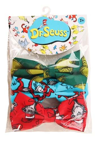 Dr. Seuss Three Piece Bow Tie Set | コスプレ 衣装 仮装 小道具 おもしろい イベント パーティ 発表会 デコレーション リ...