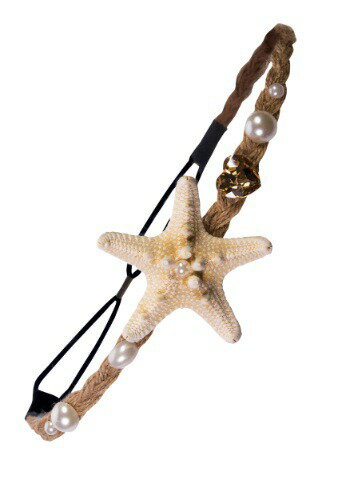 マーメイド 人魚 Starfish ヘッドバンド | コスプレ 衣装 仮装 小道具 おもしろい イベント パーティ 発表会 デコレーション リボン アクセサリー...