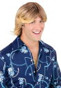 Shaggy Ladies Man Blonde ウィッグ | コスプレ 衣装 仮装 小道具 おもしろい イベント パーティ 発表会 デコレーション リボン ア...