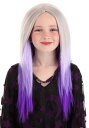 Purple and Gray Ombre キッズ ウィッグ | コスプレ 衣装 仮装 小道具 おもしろい イベント パーティ 発表会 デコレーション リボン アクセサリー メンズ レディース 子供 おしゃれ かわいい ギフト プレゼント