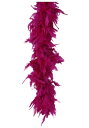 Fuchsia 80 Gram Feather Boa | コスプレ 衣装 仮装 小道具 おもしろい イベント パーティ 発表会 デコレーション リボン アクセ...