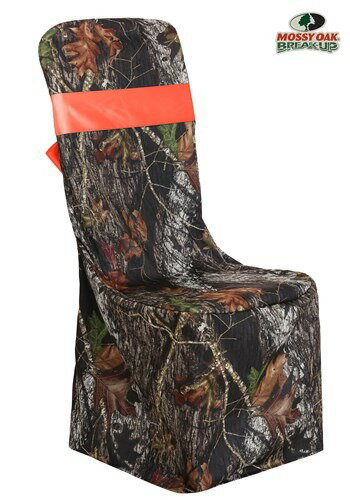 Mossy Oak Chair Cover Decor | コスプレ 衣装 仮装 小道具 おもしろい イベント パーティ 発表会 デコレーション リボン アクセ...