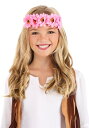 Darling Pink Daisy Crown | コスプレ 衣装 仮装 小道具 おもしろい イベント パーティ 発表会 デコレーション リボン アクセサリー...