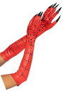 Demon Rhinestone Claw グローブs | コスプレ 衣装 仮装 小道具 おもしろい イベント パーティ 発表会 デコレーション リボン アクセサリー メンズ レディース 子供 おしゃれ かわいい ギフト プレゼント