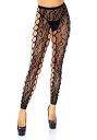 Footless Leopard Lace Tights for Women | コスプレ 衣装 仮装 小道具 おもしろい イベント パーティ 発表会 デコレーション リボン アクセサリー メンズ レディース 子供 おしゃれ かわいい ギフト プレゼント
