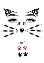 Adhesive Face Animal Jewel Kit | コスプレ 衣装 仮装 小道具 おもしろい イベント パーティ 発表会 デコレーション リボン ...