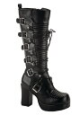 Women's Goth ブーツ | コスプレ 衣装 仮装 小道具 おもしろい イベント パーティ 発表会 デコレーション リボン アクセサリー メンズ レディ...