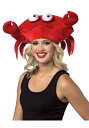 大人用 Crab 帽子 ハット | コスプレ 衣装 仮装 小道具 おもしろい イベント パーティ 発表会 デコレーション リボン アクセサリー メンズ レディー...