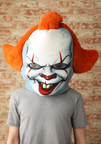 IT Pennywise Mascot マスク コスプレ 衣装 仮装 小道具 おもしろい イベント パーティ 発表会 デコレーション リボン アクセサリー メンズ レディース 子供 おしゃれ かわいい ギフト プレゼント